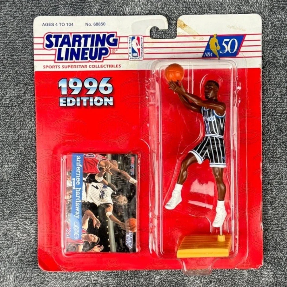1996 Kenner Starting Lineup Anfernee Penny Hardaway Orlando Magic Figure‎ & Card